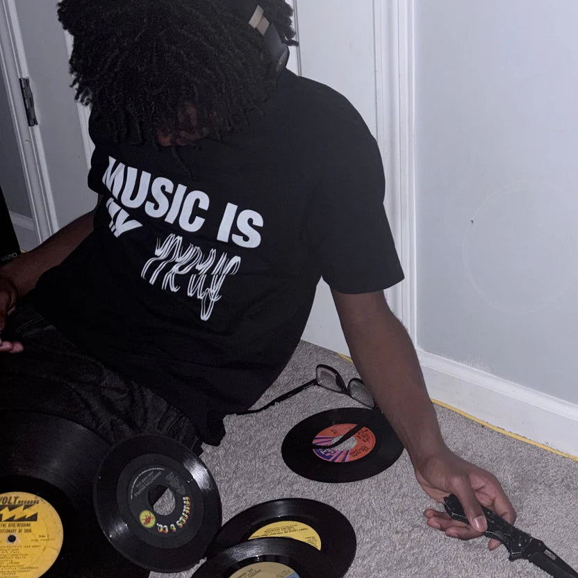 "Music Is My Dr*g" TEE